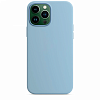 Чехол Silicone Case с MagSafe для iPhone 13 Pro Max, голубой 1235
